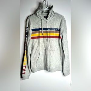 Buffalo David Bitton  zip up hoodie. NWT. Size XS